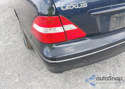 2005 Lexus Ls 430 из США, поврежденный, VIN JTHBN36F350177591